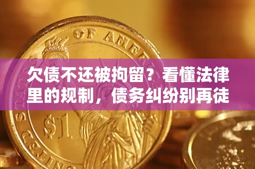 武汉欠债不还被拘留？看懂法律里的规制，债务纠纷别再徒劳奔波