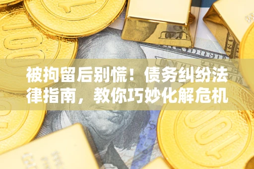济南被拘留后别慌！债务纠纷法律指南，教你巧妙化解危机