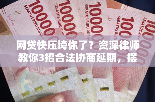 武汉网贷快压垮你了？资深律师教你3招合法协商延期，摆脱暴力催收！