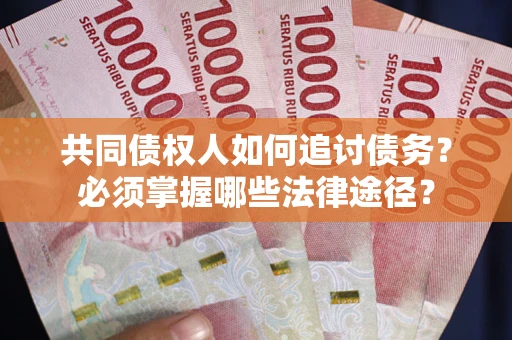武汉共同债权人如何追讨债务？必须掌握哪些法律途径？