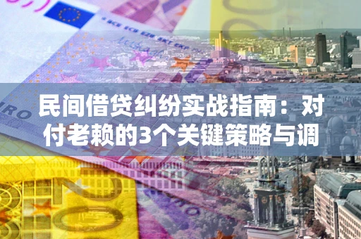 武汉民间借贷纠纷实战指南：对付老赖的3个关键策略与调解盲区解析