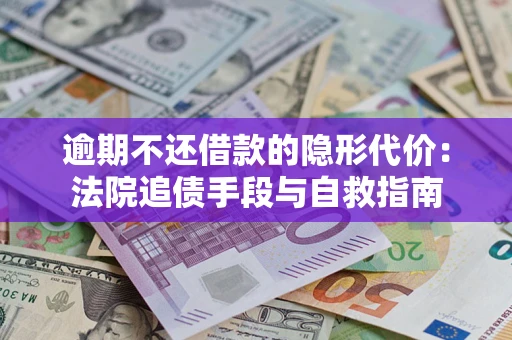 武汉逾期不还借款的隐形代价：法院追债手段与自救指南